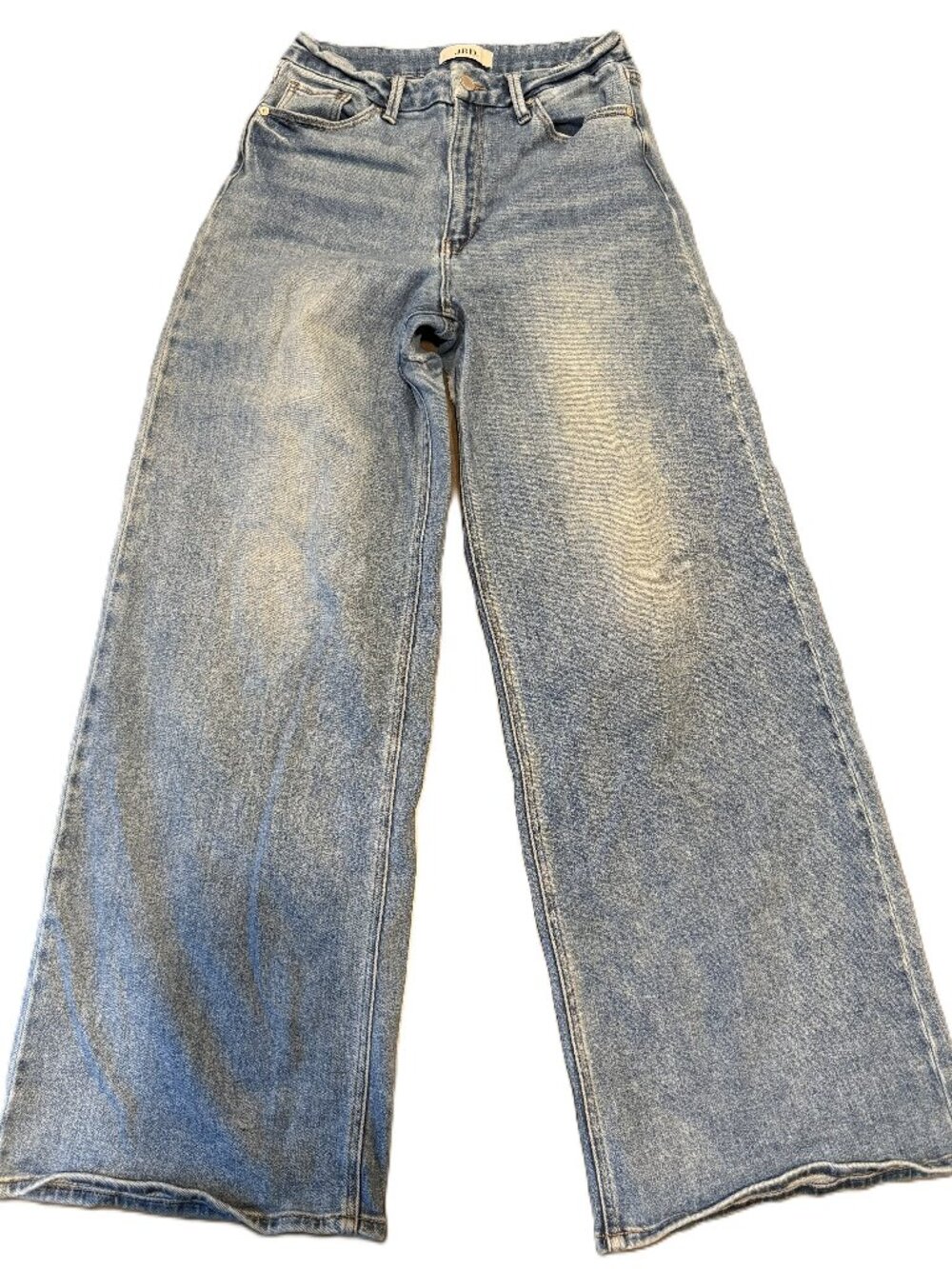 JBD Women's The Palazzo Wide Leg Jeans Medium Wash Size 28 As Is